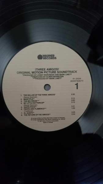 LP Various: ¡Three Amigos! (Original Motion Picture Soundtrack)
