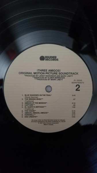 LP Various: ¡Three Amigos! (Original Motion Picture Soundtrack)