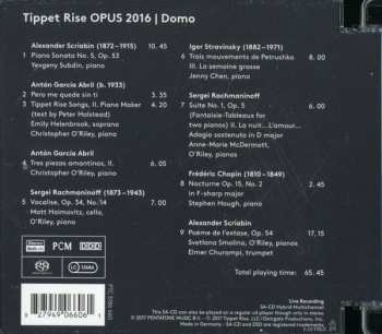 SACD Various: Tippet Rise Opus 2016 | Domo