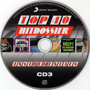3CD Various: Top 40 Hitdossier Instrumentals