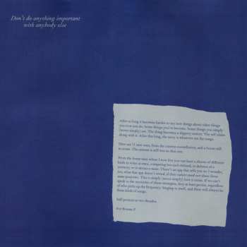 LP Various: Tough Love 20: Don't Do Anything Important With Anybody Else CLR | LTD