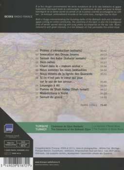 CD Various: Turquie: Cérémonie de Djem Bektashi - La Tradition D'Abdal Musa = Turkey: The Ceremony Of The Bektashi Djem - The Traditional Of Abdal Musa