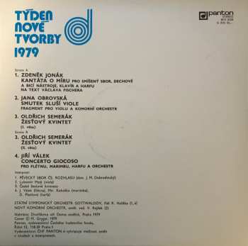 LP Various: Týden Nové Tvorby 1979