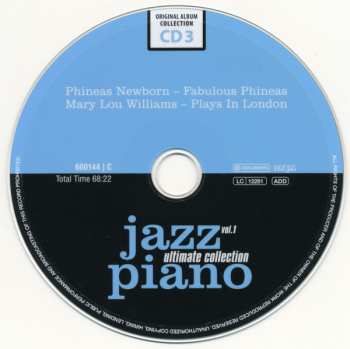 10CD/Doos Various: Ultimate Jazz Piano Collection, Vol. 1