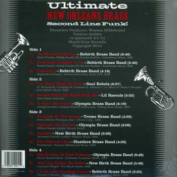2LP Various: Ultimate New Orleans Brass Second Line Funk!