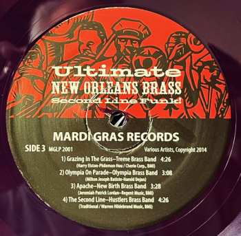 2LP Various: Ultimate New Orleans Brass Second Line Funk!