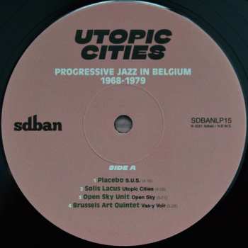 2LP Various: Utopic Cities : Progressive Jazz In Belgium 1968-1979