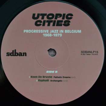 2LP Various: Utopic Cities : Progressive Jazz In Belgium 1968-1979