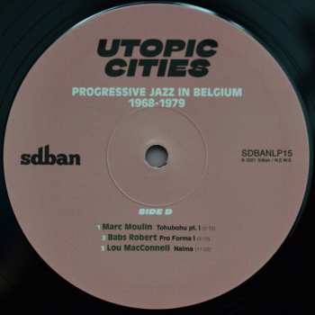 2LP Various: Utopic Cities : Progressive Jazz In Belgium 1968-1979
