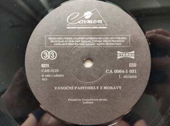 LP Various: Vánoční Pastorely Z Moravy
