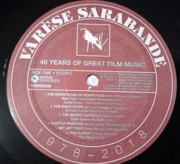 2LP Various: Varèse Sarabande: 40 Years Of Great Film Music 1978-2018