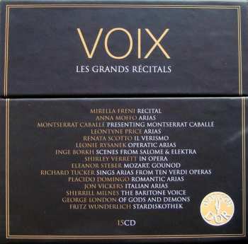 15CD/Doos Various: Voix - Les Grands Récitals