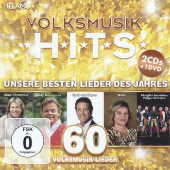 2CD/DVD/Doos Various: Volksmusik Hits 2024 (Unsere Besten Lieder Des Jahres - 60 Volksmusik-Lieder)