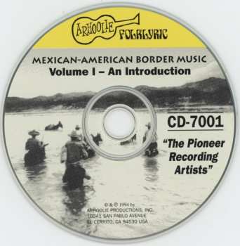 CD Various: Volume 1 - An Introduction: Pioneer Recording Artists 1928-1958