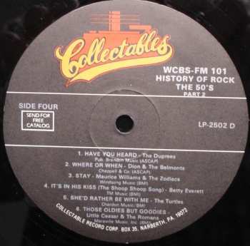2LP Various: WCBS FM101 History Of Rock - The 60's Part 3