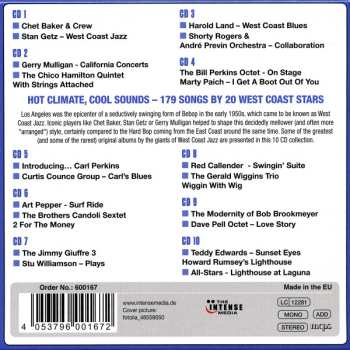 10CD/Doos Various: West Coast Jazz