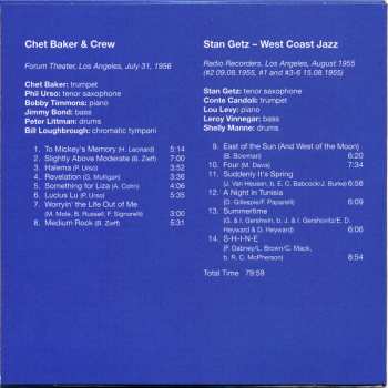 10CD/Doos Various: West Coast Jazz