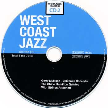 10CD/Doos Various: West Coast Jazz