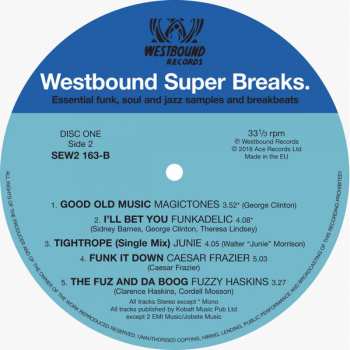 2LP Various: Westbound Super Breaks. Essential Funk, Soul And Jazz Samples And Breakbeats