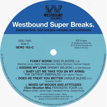 2LP Various: Westbound Super Breaks. Essential Funk, Soul And Jazz Samples And Breakbeats
