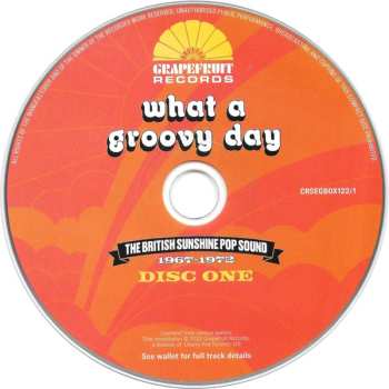 3CD Various: What A Groovy Day (The British Sunshine Pop Sound 1967-1972)