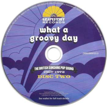 3CD Various: What A Groovy Day (The British Sunshine Pop Sound 1967-1972)