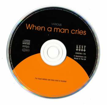 CD Various: When A Man Cries - The Deep Soul Of Scepter/Wand And Musicor/Dynamo