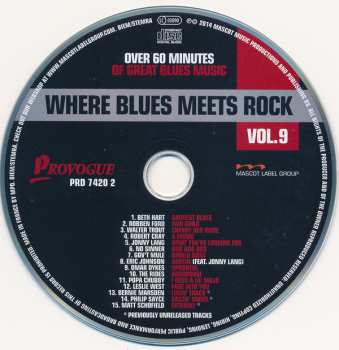 CD Various: Where Blues Meets Rock Vol.9