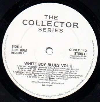 2LP Various: White Boy Blues, Volume 2