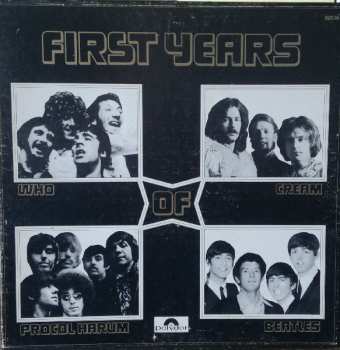 4LP/Doos Various: First Years Of Who, Cream, Procol Harum, Beatles