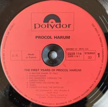 4LP/Doos Various: First Years Of Who, Cream, Procol Harum, Beatles
