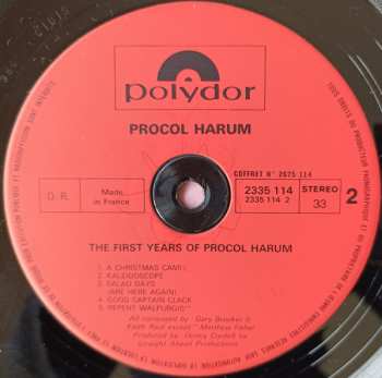 4LP/Doos Various: First Years Of Who, Cream, Procol Harum, Beatles