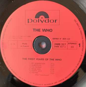 4LP/Doos Various: First Years Of Who, Cream, Procol Harum, Beatles