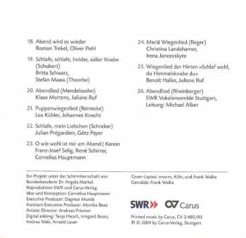 CD/Doos Various: Wiegenlieder (Exklusive Wiegenlieder CD-Sammlung, Vol. 1)