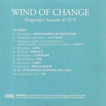 4CD/Doos Various: Wind Of Change: Progressive Sounds Of 1973