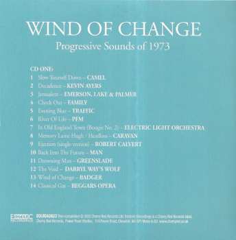 4CD/Doos Various: Wind Of Change: Progressive Sounds Of 1973