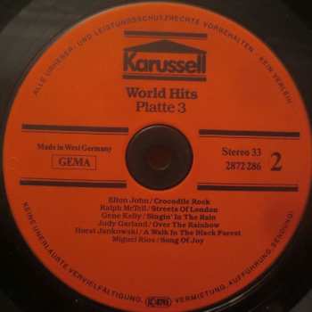 3LP/Doos Various: World-Hits