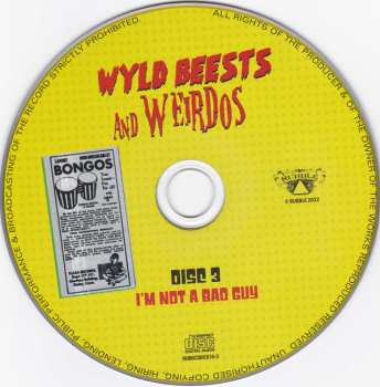 6CD/Doos Various: Wyld Beests And Weirdos (Gods Of British 60's R&B Beat Punk)