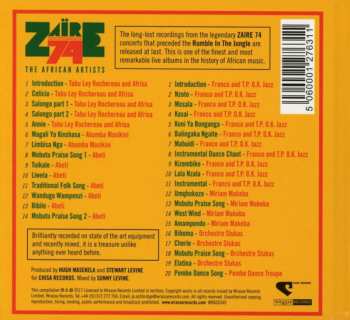 2CD Various: Zaire 74 The African Artists