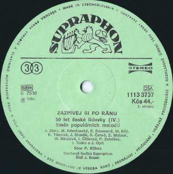 LP Various: Zazpívej Si Po Ránu - 50 Let České Lidovky /4