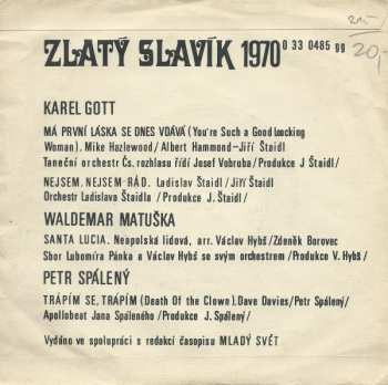 SP Various: Zlatý Slavík 1970