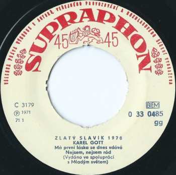 SP Various: Zlatý Slavík 1970