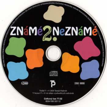 CD Various: Známé / Neznámé 2. (Sedmdesátky)