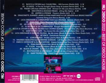 CD Various: ZYX Nu Disco 2022 - Best Of Disco House
