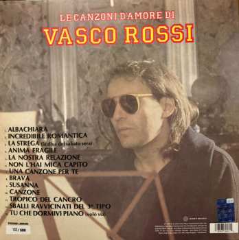 LP Vasco Rossi: Le Canzoni D'amore CLR | LTD | NUM