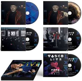 2CD/2DVD/Doos/Blu-ray Vasco Rossi: Vasco Live (Roma Circo Massimo) LTD