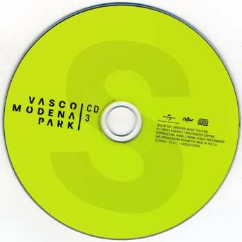 3CD/2DVD/Doos Vasco Rossi: Vasco Modena Park