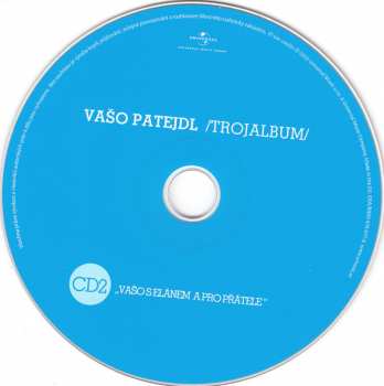 3CD Vašo Patejdl: Trojalbum (To Nejlepší 1981-2015)