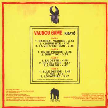 2LP Vaudou Game: Kidayú