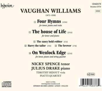 CD Ralph Vaughan Williams: On Wenlock Edge & Other Songs